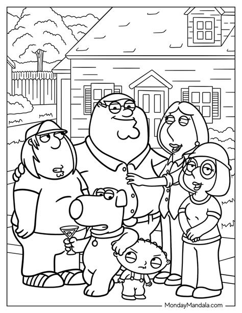 48 Family Guy Coloring Pages